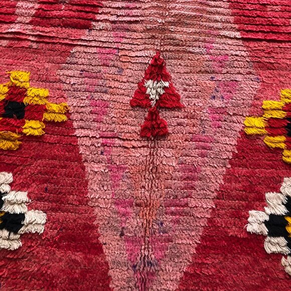 Vintage 1980s Berber Runner - 8.5 ft x 3.6 ft - Picture 2 of 6